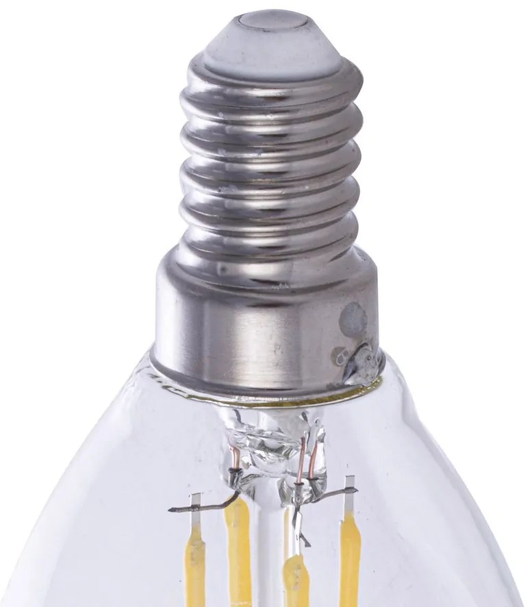 Dekoračná LED žiarovka E14 neutrálna 4000k 4w 400 lm