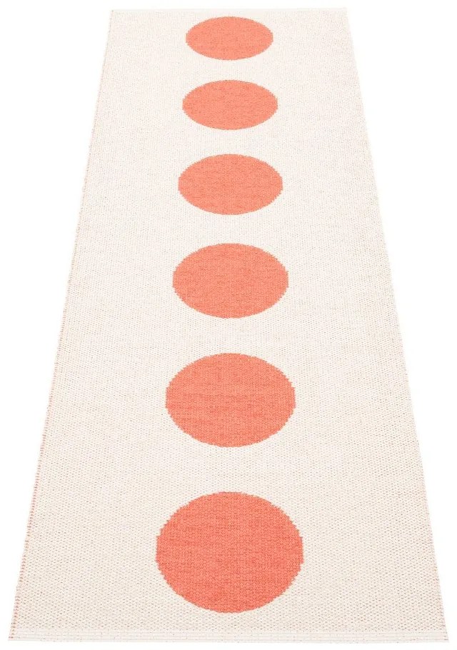 Vnútorný a vonkajší behúň v lososovej farbe 70x225 cm Vera Flamingo – Pappelina