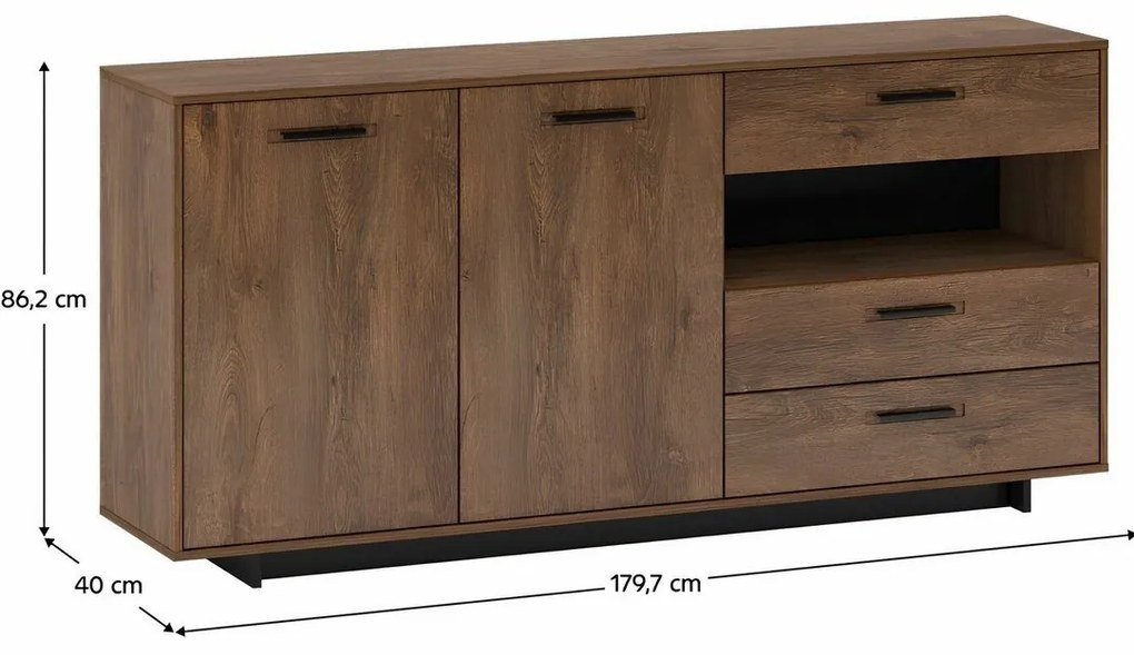 Skrinka DELIS G, dub Bolzano