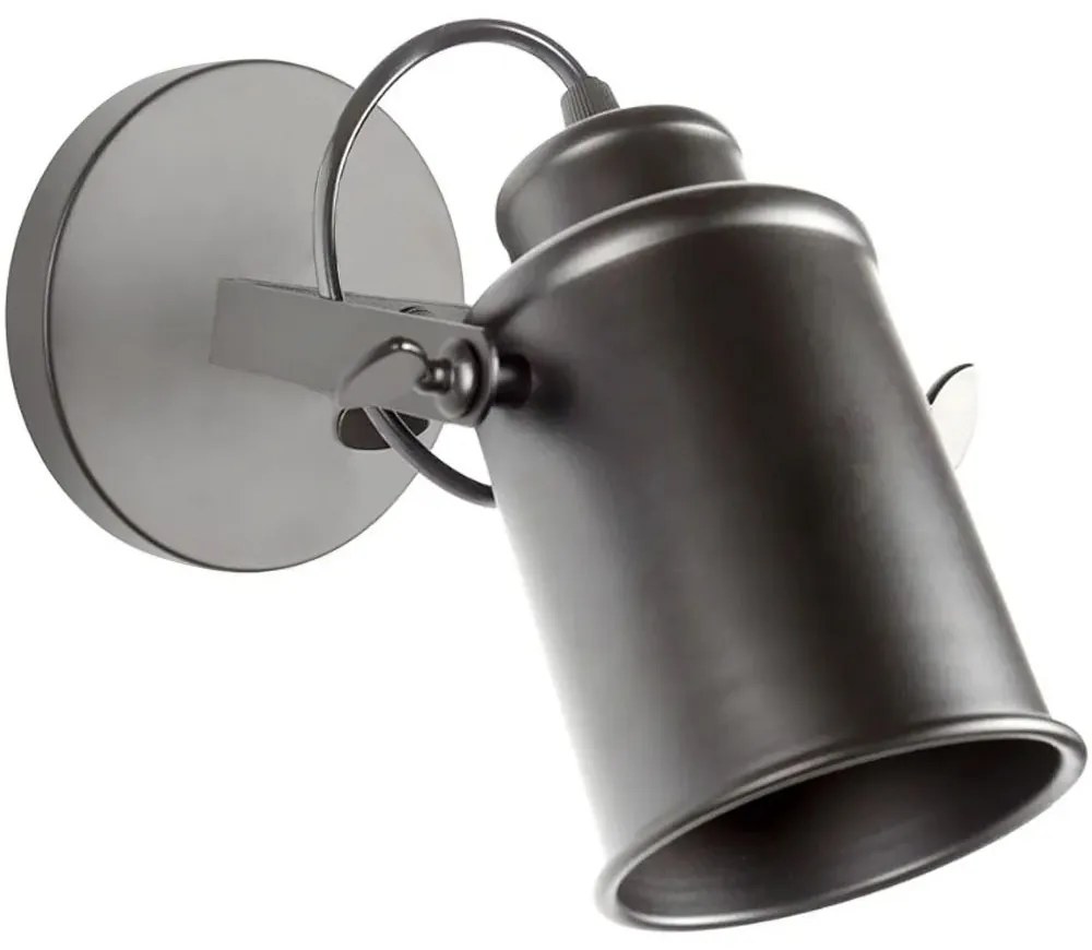 Toolight - Reflektor nástenné svietidlo E27 APP486-1C, čierna, OSW-00597