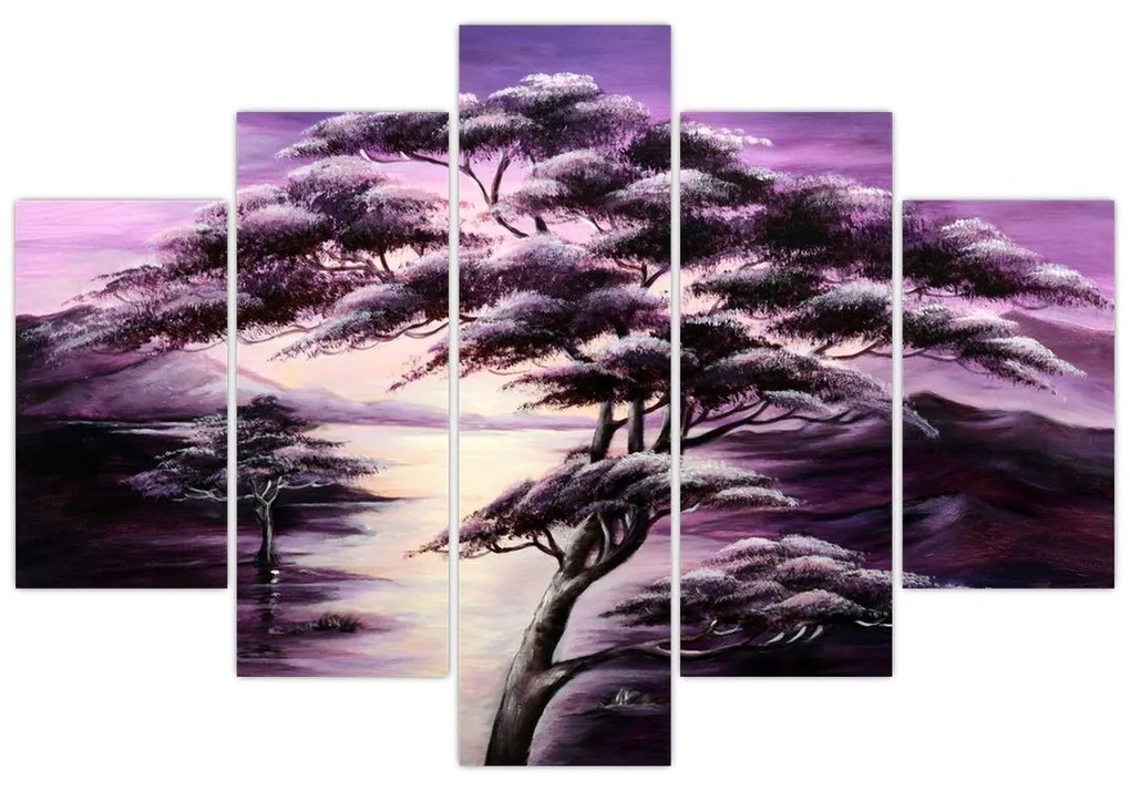 Abstraktný strom - obraz