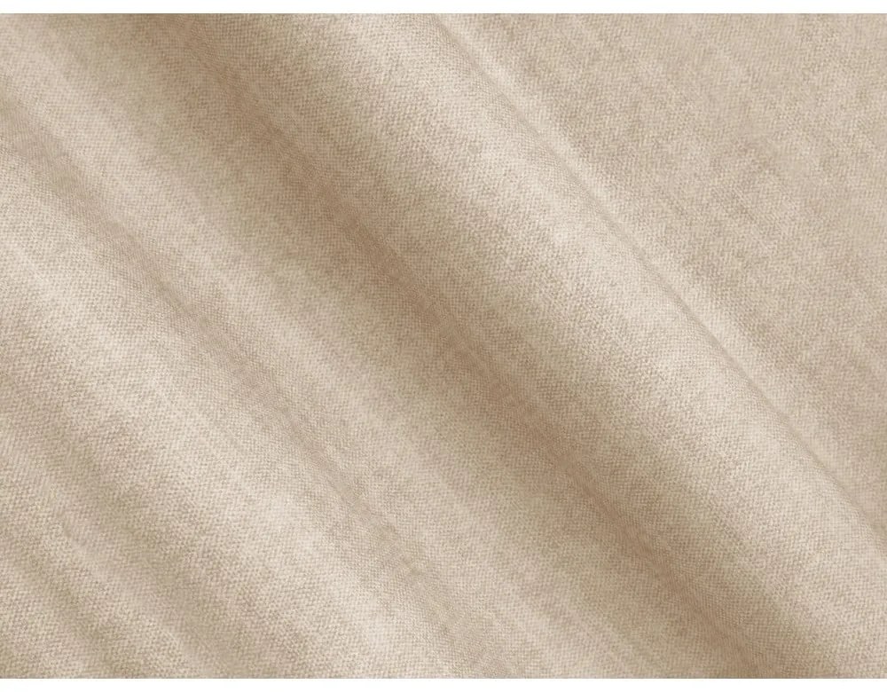 Béžová zamatová pohovka 250 cm Loretto – Cosmopolitan Design