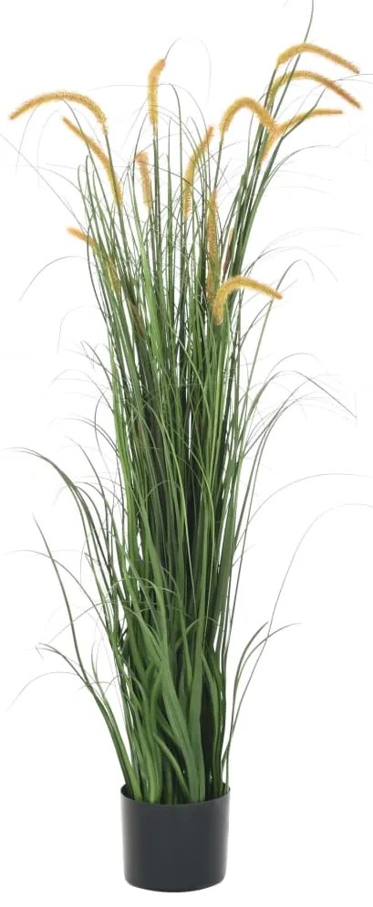 vidaXL Umelá tráva v kvetináči s pálkou 160 cm