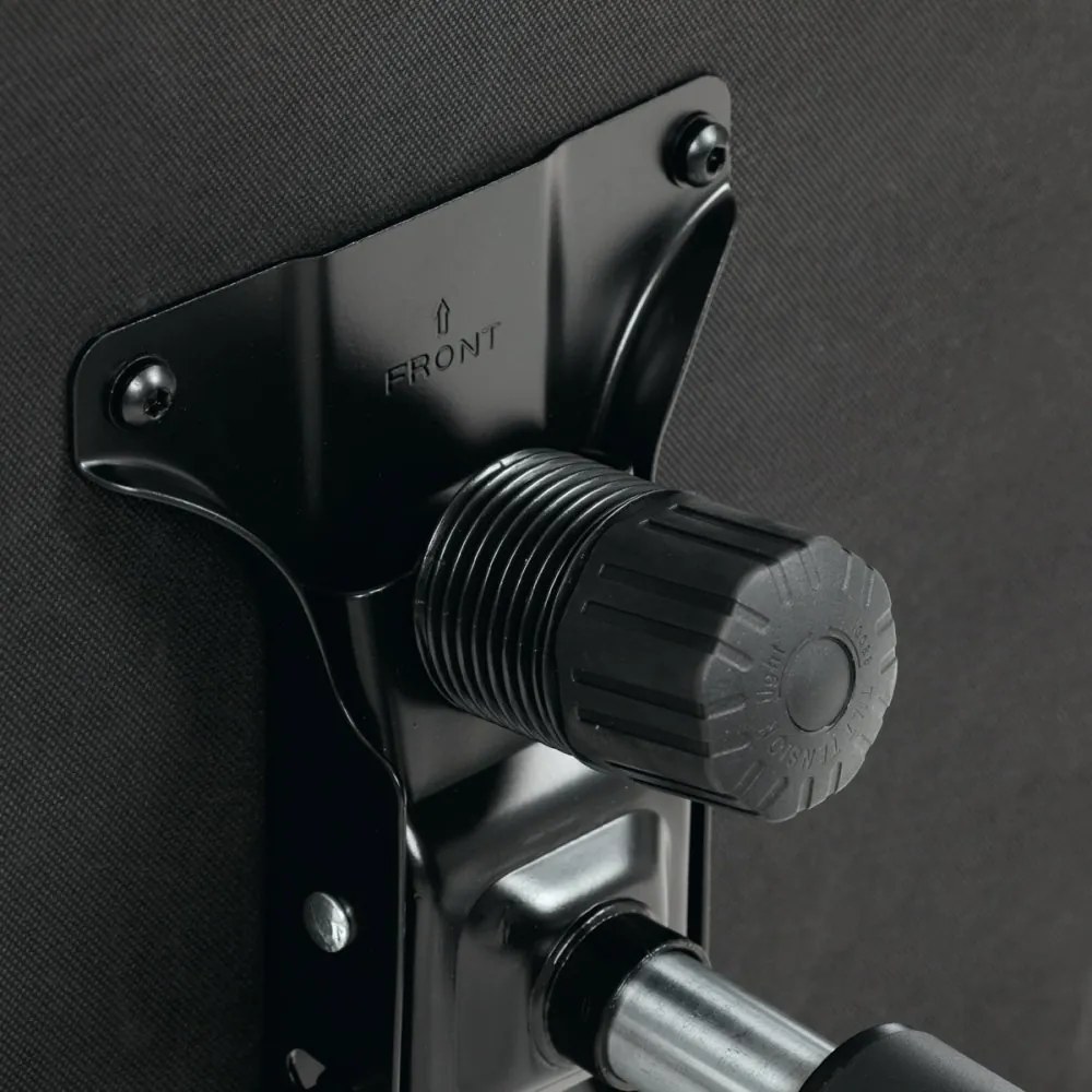 Kancelárske kreslo DEXTER — látka, sivá