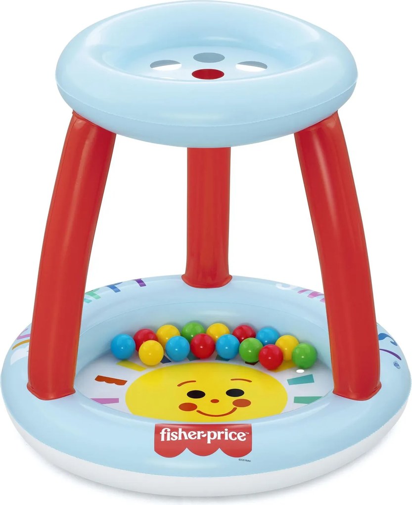 CH NAFUKOVACÍ BAZÉN S STRECHOU / OHRADOU + LOPTIČKAMI 89 x 89 x 84 CM