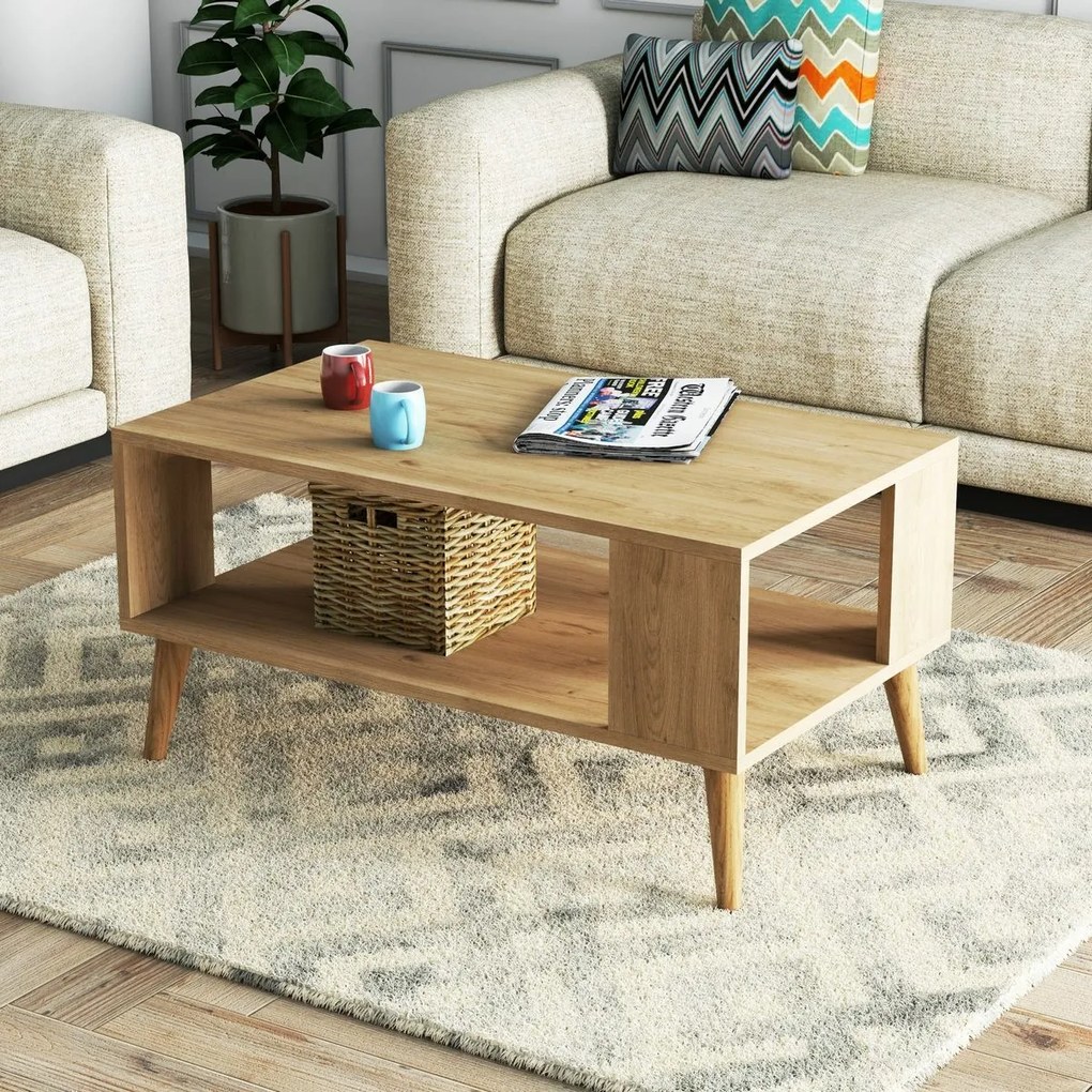 Konferenčný stolík City Oak, dub
