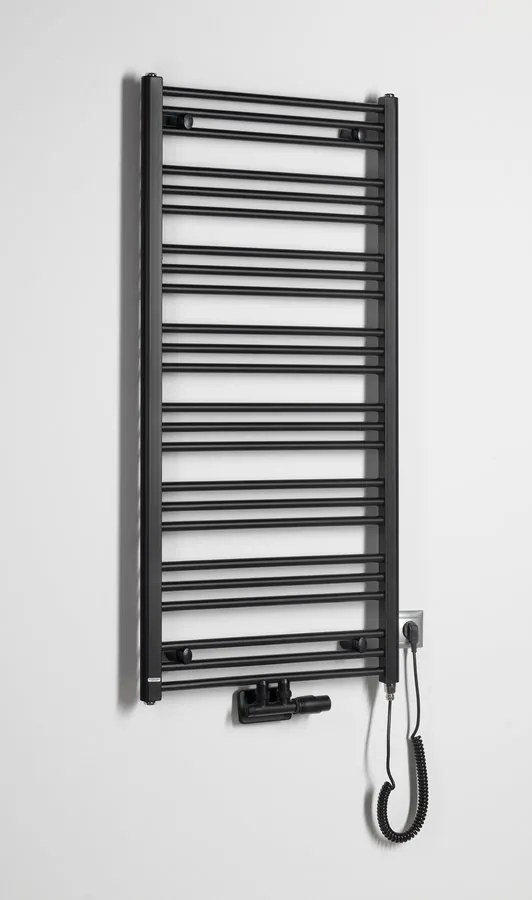 Aqualine Aqualine, Elektrická vykurovacia tyč bez termostatu, krútený kábel/čierna, 800 W, LT90800B