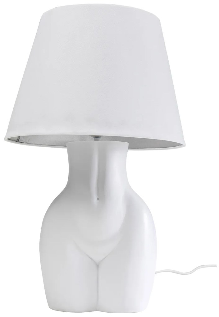 Donna stolová lampa biela