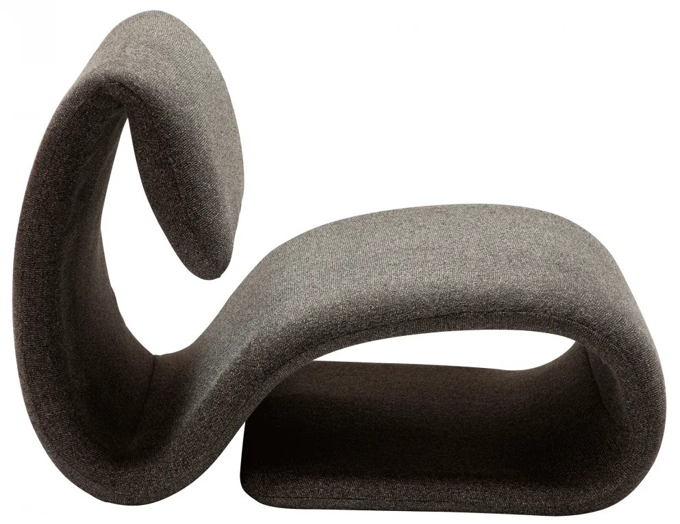 DUBNA ČALÚNENÉ LOUNGE KRESLO pebble grey