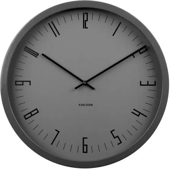 Designové nástěnné hodiny KA5612BK Karlsson 44cm