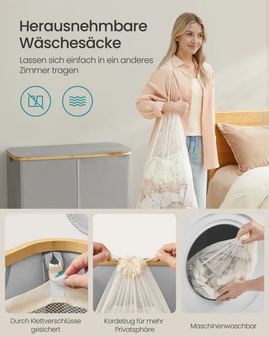 Kôš na bielizeň LCB514GD01