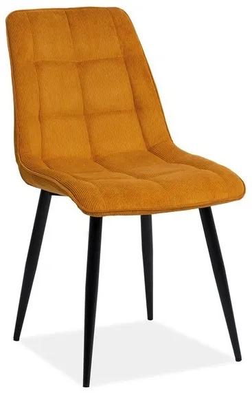 Jedálenská stolička CHIC - žltá