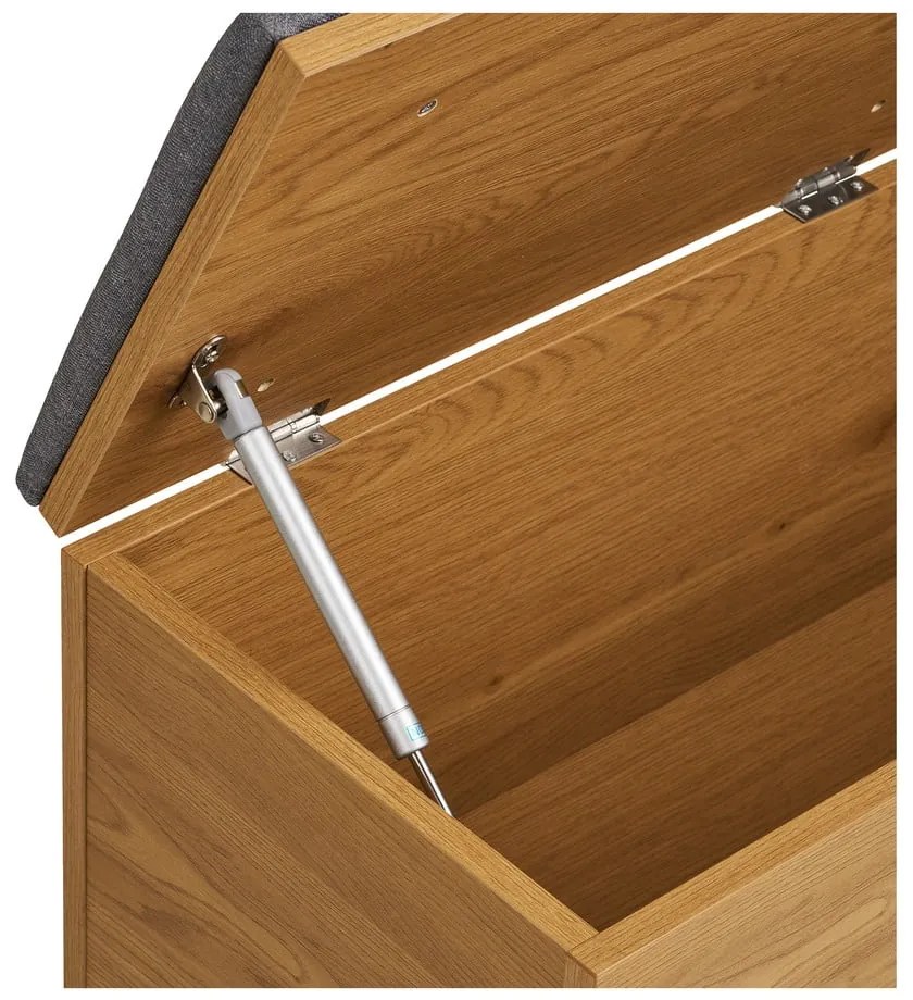 Truhla v dekore duba v prírodnej farbe 92x48x33 cm Barco – House Nordic