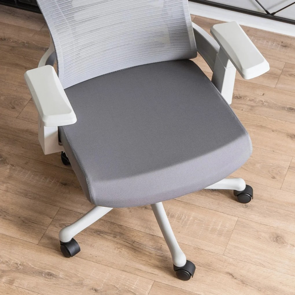 Kancelárska stolička Caret sivá