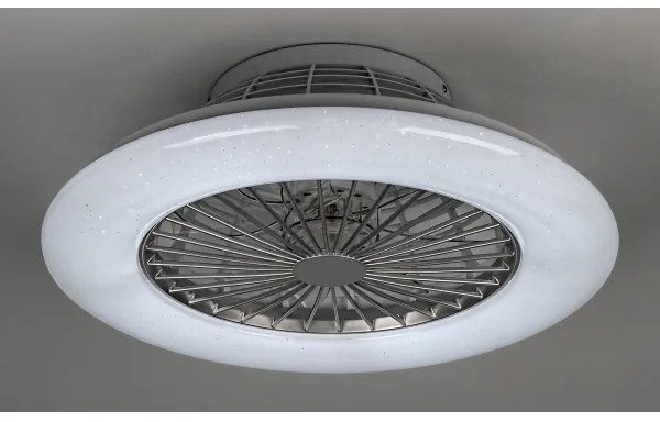 Rabalux - LED Stmievateľné stropné svietidlo s ventilátorom LED/30W/230V + DO