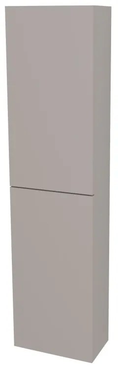 Mereo, Mereo Aira, kúpeľňová skrinka 170 cm vysoká, ľavé otváranie, Multidecor, Arktická sivá, MER-CN794LNARS1