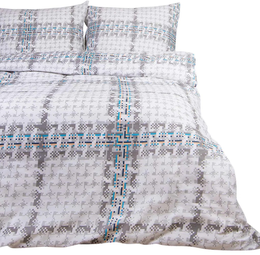 BAVLNENÉ OBLIEČKY COTTONLOVE 200X220 CM, 2KS 70X80 CM VZOROVANÉ