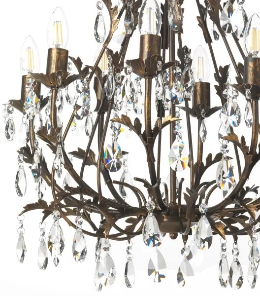 ONLI - Luster na reťazi BOTTE 8xE14/6W/230V