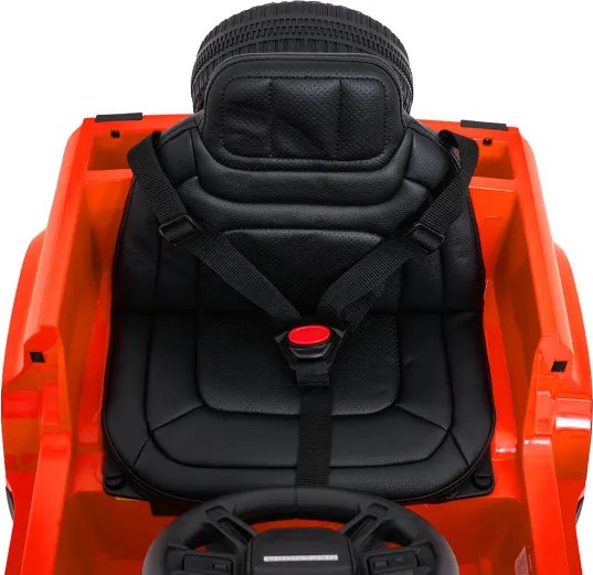 Elektrické autíčko Land Rover Defender oranžové