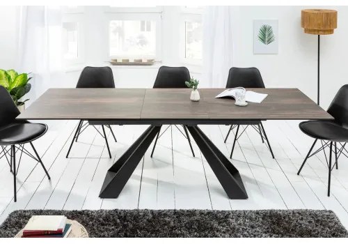 Rozkladací jedálenský stôl 40647 180/230 x 90cm Oak Look Ceramik  - Komfort-nábytok
