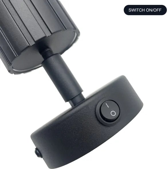 Brilagi - Nástenné bodové svietidlo CRISPINA 1xGU10/10W/230V čierna