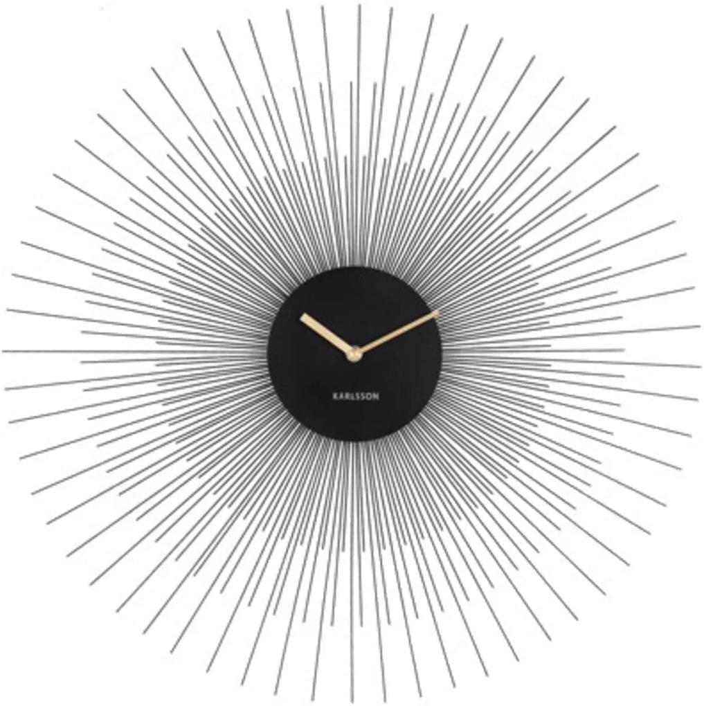 Dizajnové nástenné hodiny Karlsson 5818BK