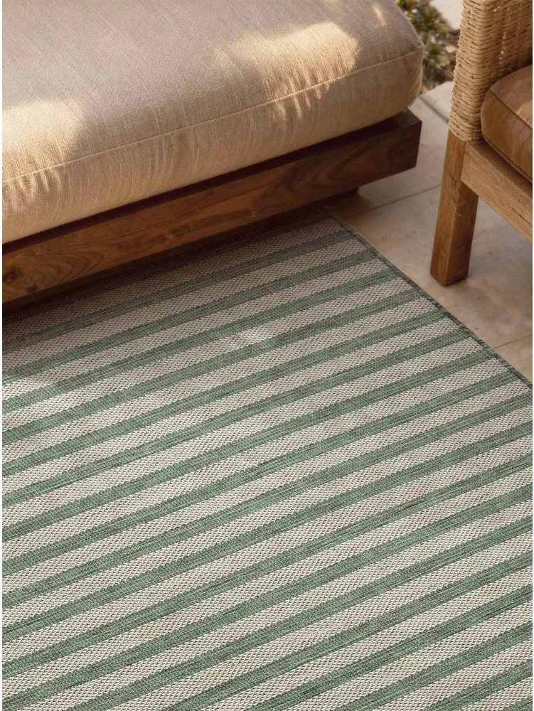 Zelený/krémový vnútorný a vonkajší koberec 120x170 cm Haringey Linley – Ted Baker