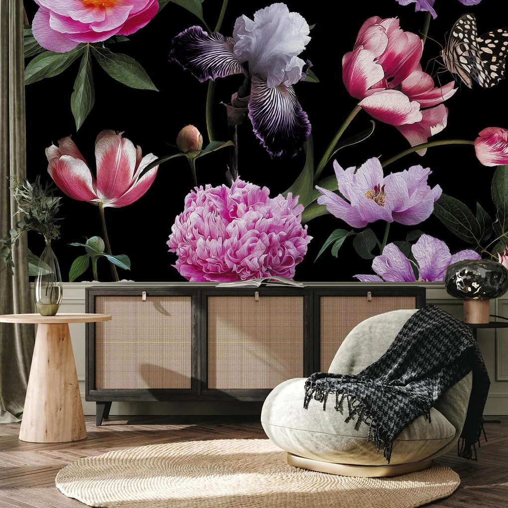 Fototapeta - Motív kvetov (147x102 cm)