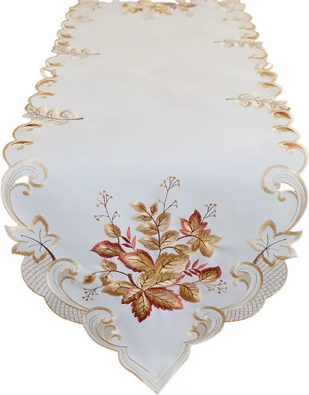 Obrus Zlatisté lístie 40 × 140 cm
