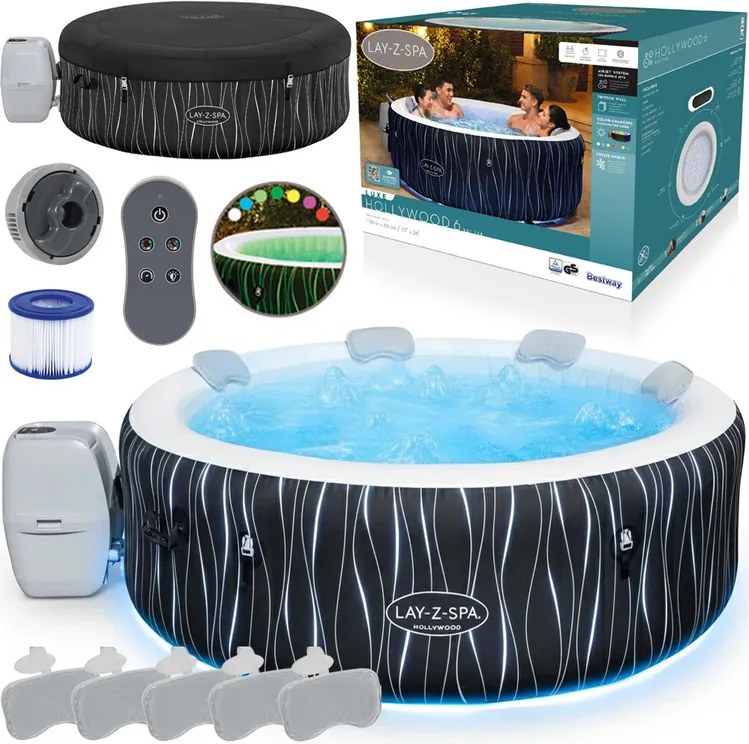 Vírivka Lay-Z-Spa Hollywood Jacuzzi BESTWAY - 60059