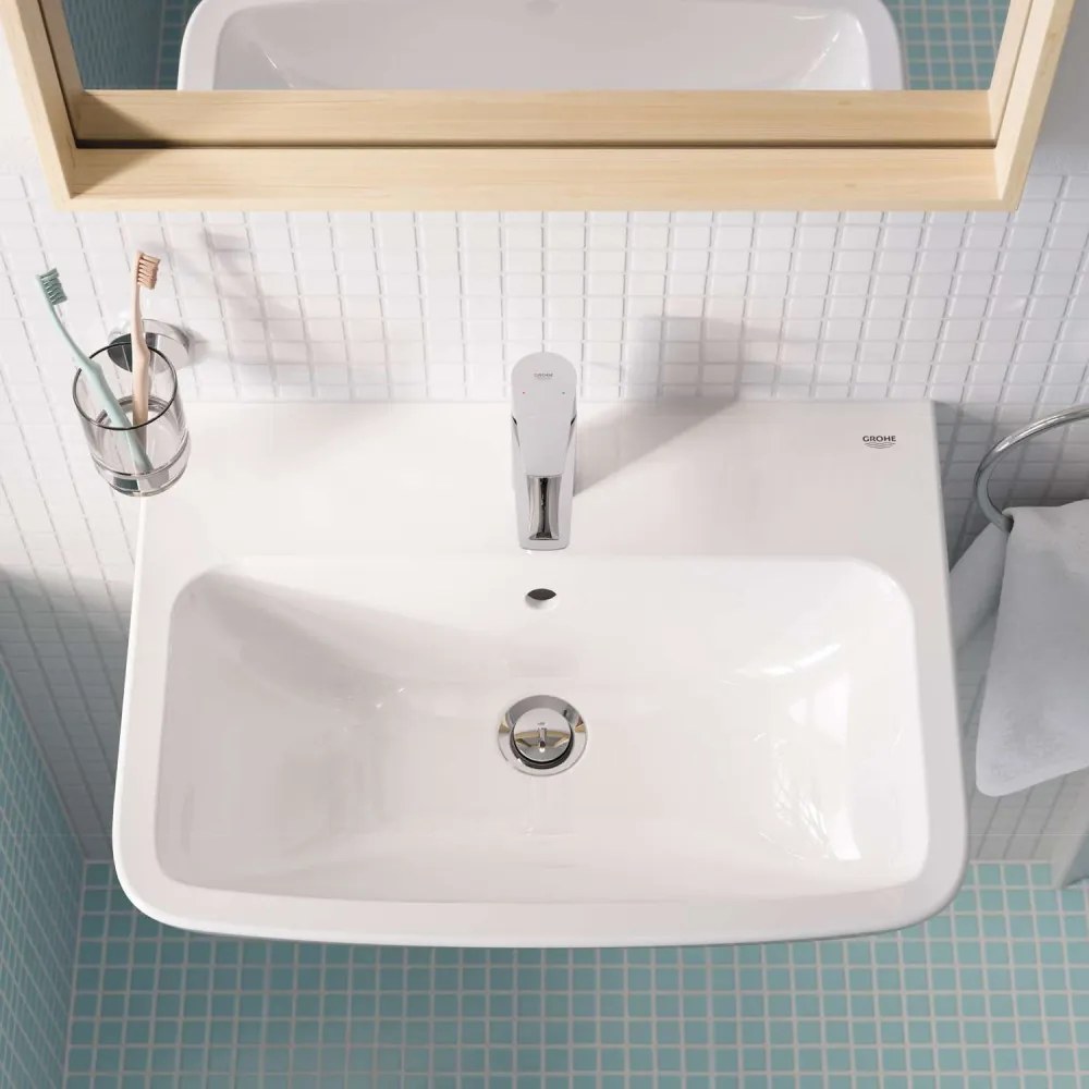 GROHE Start Edge závesné umývadlo s otvorom, s prepadom, 550 x 400 mm, alpská biela, 39949000