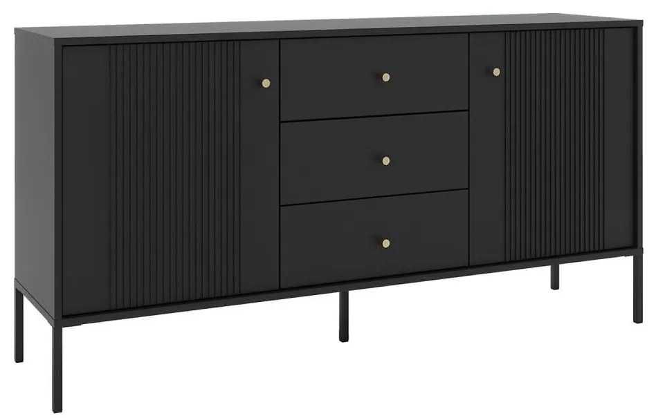 Komoda LUE čierna