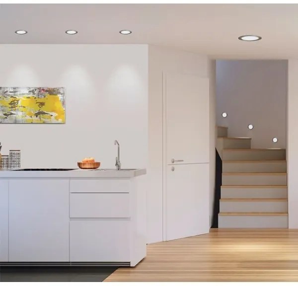 Eglo 31671 - LED zapustené stropné svietidlo FUEVA 1 1xLED/10,9W/230V