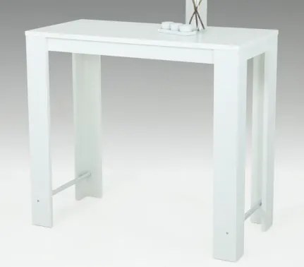 Barový stôl Frieda 120x58 cm, biely%