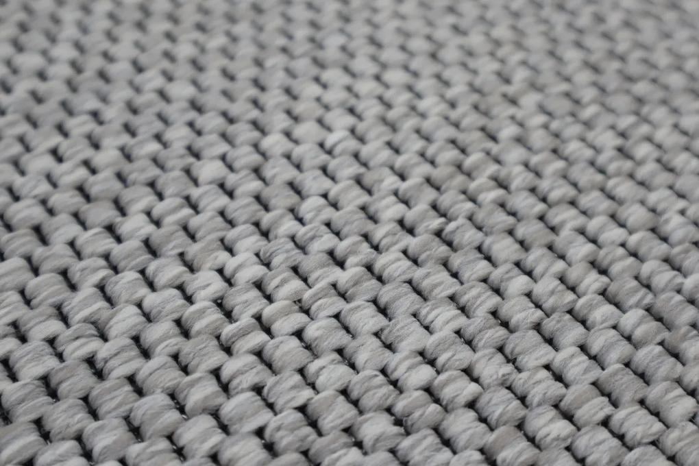 Vopi koberce Kusový koberec Nature platina štvorec - 180x180 cm