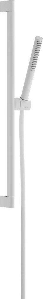 Hansgrohe Pulsify S, sprchová súprava 100 1jet EcoSmart so sprchovou tyčou 650 mm, biela matná, HAN-24372700