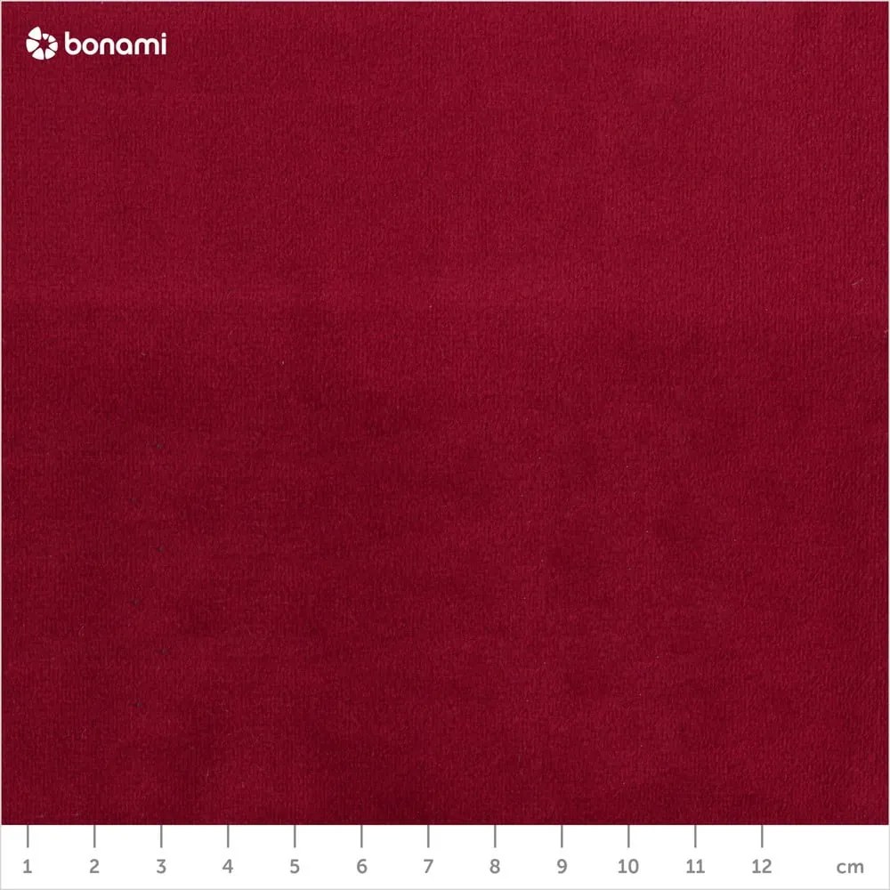 Červená zamatová pohovka Cosmopolitan Design Bali
