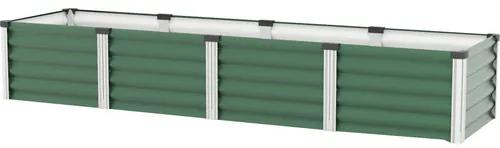 Vyvýšený záhon Vitavia Linus In&Out 401 L 245x65x40,1 cm plechový zelený/čierny
