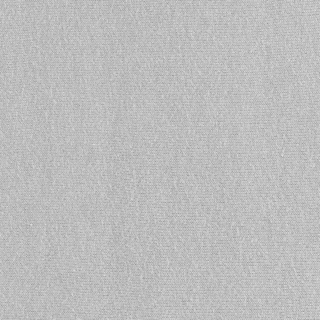 JERSEY PRESTIERADLO 120X200 CM, VÝŠKA 25 CM STRIEBORNÉ