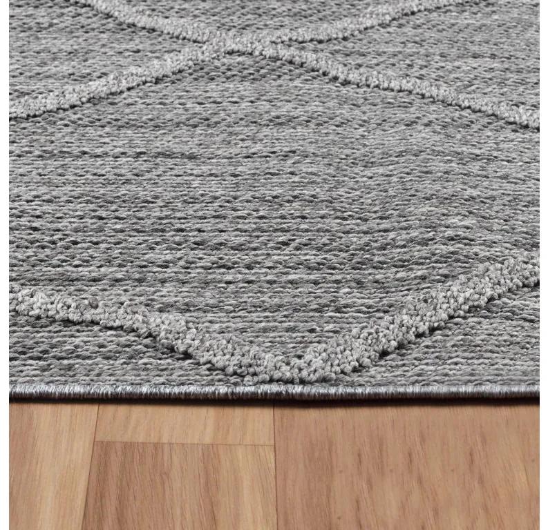 Ayyildiz Kusový koberec PATARA 4952, Sivá Rozmer koberca: 120 x 170 cm