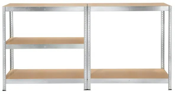 Parkside®  Regál s 5 policami, 180 x 90 x 45 cm  (100377432)