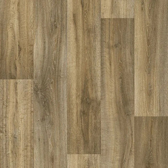 PVC podlaha - lino Domo 2152, na mieru, šíře 2m,4m, hnedá, bez podkladu, kuchyňa, Beaulieu International Group