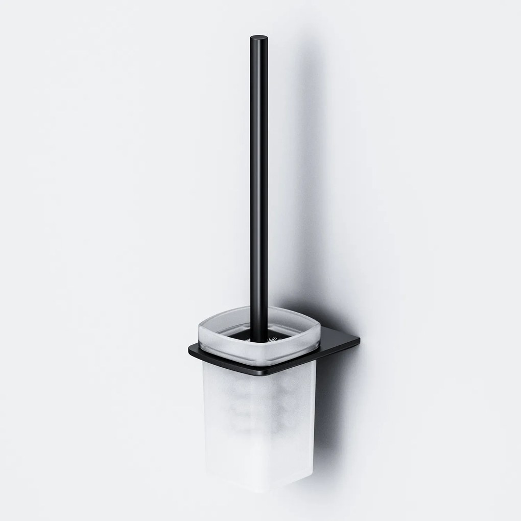 Toaletná kefa AM.PM Inspire 2.0 AIB33422 nástenná, čierna