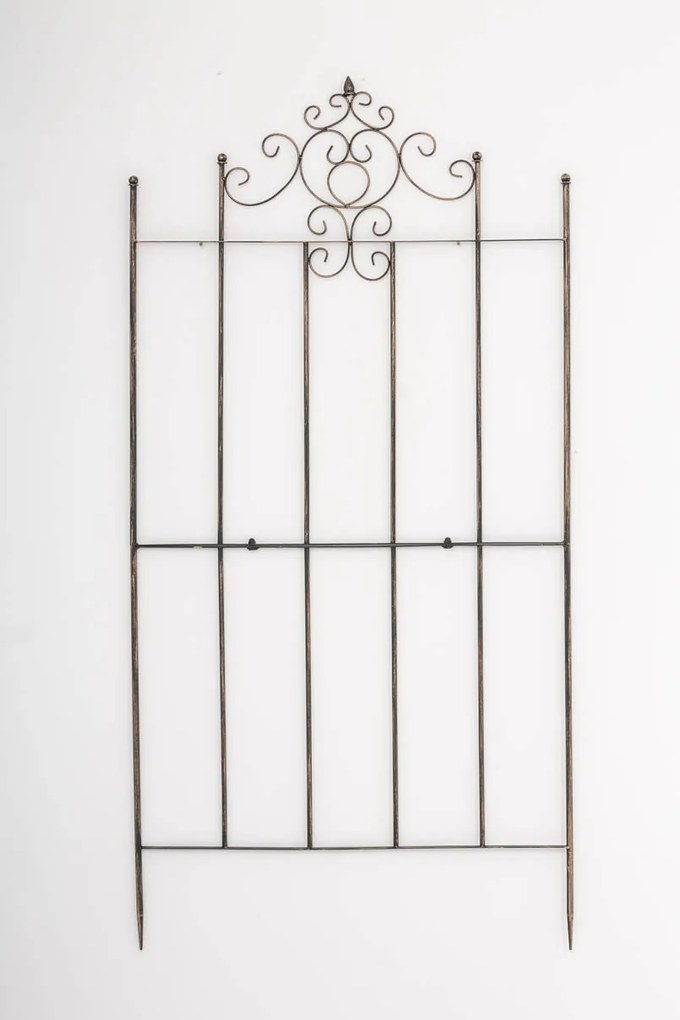 Mriežka na popínavé rastliny Paula - 180 x 85,5 cm - Bronzová