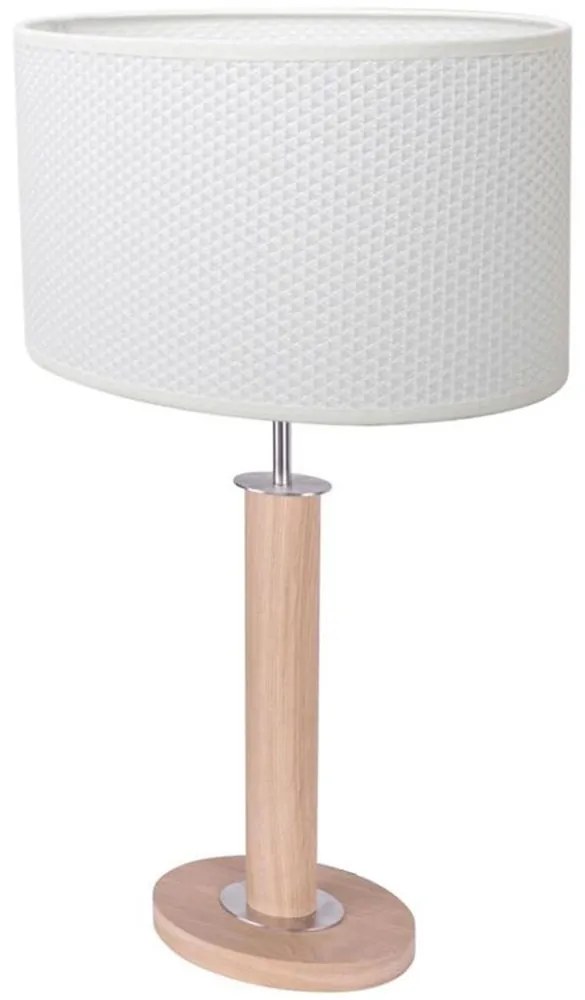 Spot-Light 7017400211535 - Stolová lampa MERCEDES 1xE27/40W/230V dub