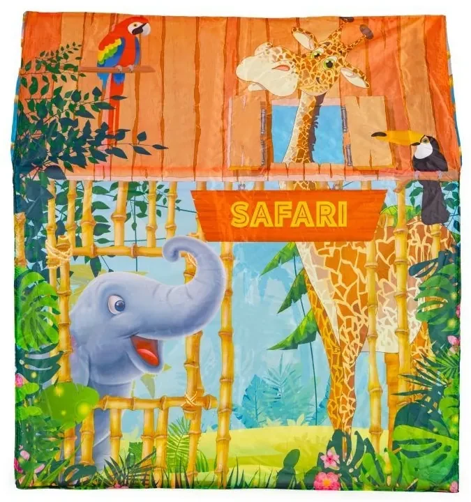 Detský stan na hranie s krásnym motívom SAFARI
