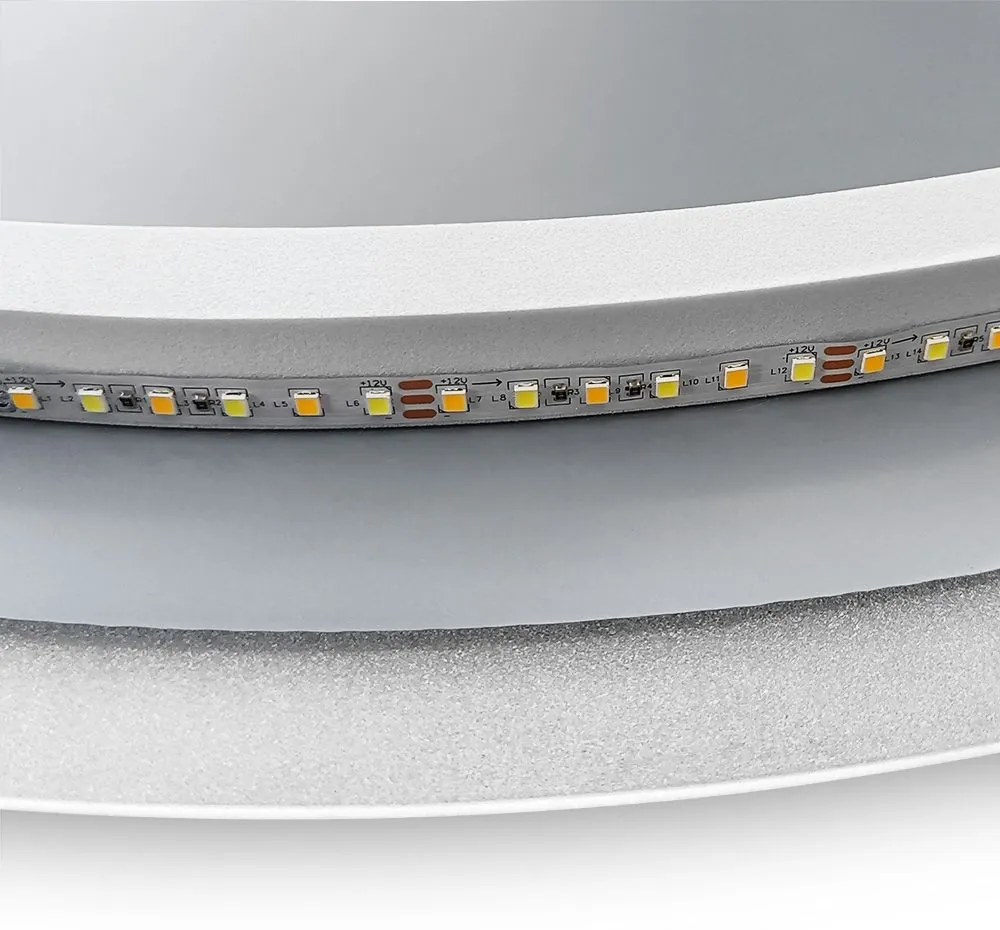 Tutumi Rea Egg, oválne LED zrkadlo 50x90 cm P11429, HOM-05524
