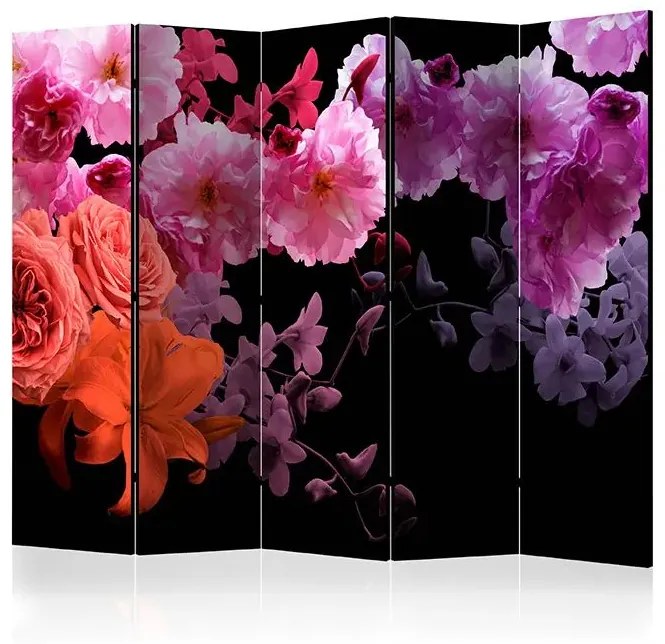 Paraván - Spring Cocktail II [Room Dividers] Veľkosť: 225x172, Verzia: Jednostranný