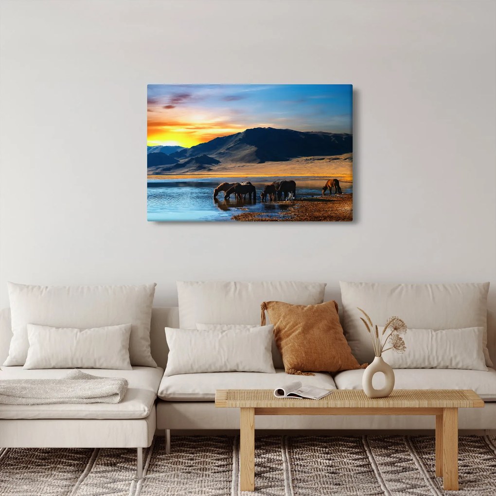 Obraz - Napájadlo (90x60 cm)