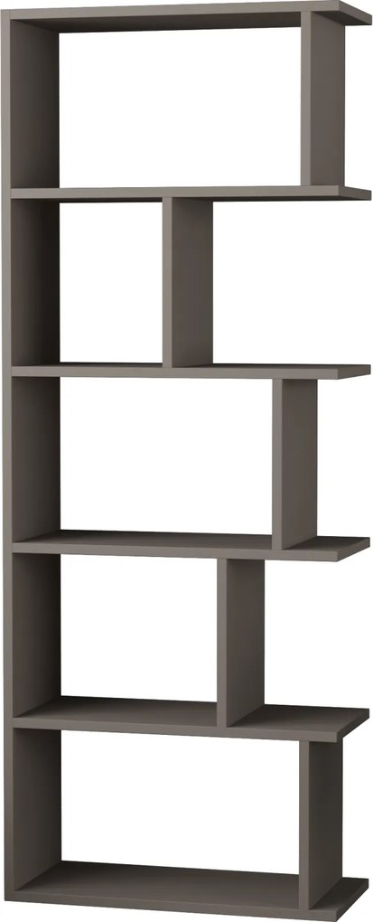 Knižnica Houseland Tapi antracit